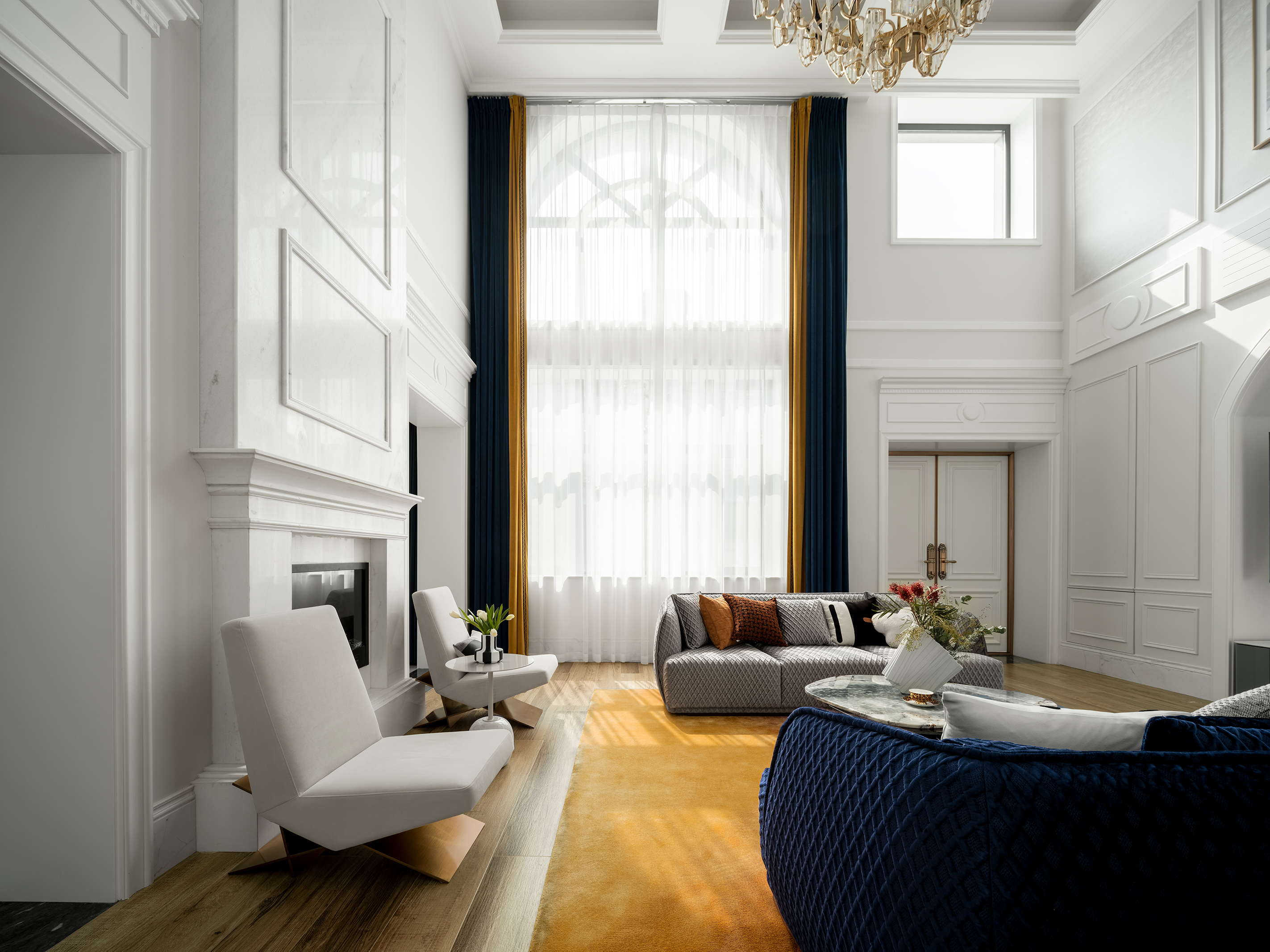 昆山别墅法式浪漫设计-2