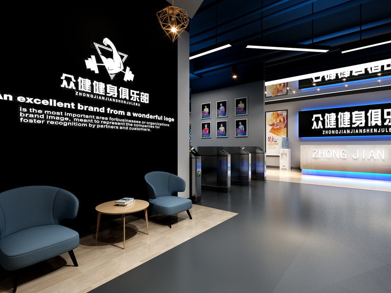 益旅设计 · 1400㎡健身俱乐部全攻略-5