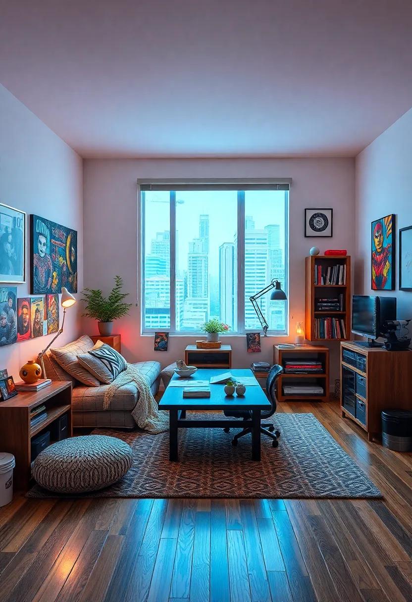 设计终极漫画书男孩青少年房间-166