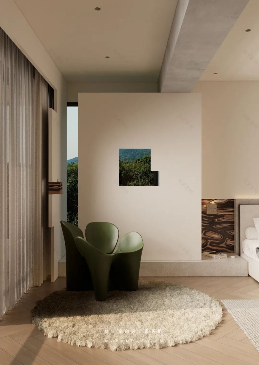 【首发】MH设计新作:自由·归属▏当代豪宅的极简艺术,让生活更有腔调-98