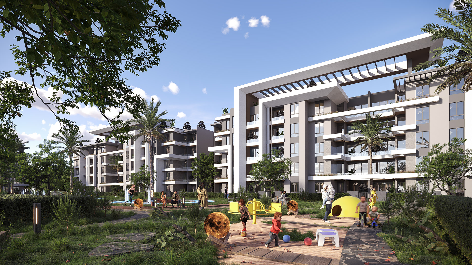 小高层住宅建筑丨Hafez Consultants-19