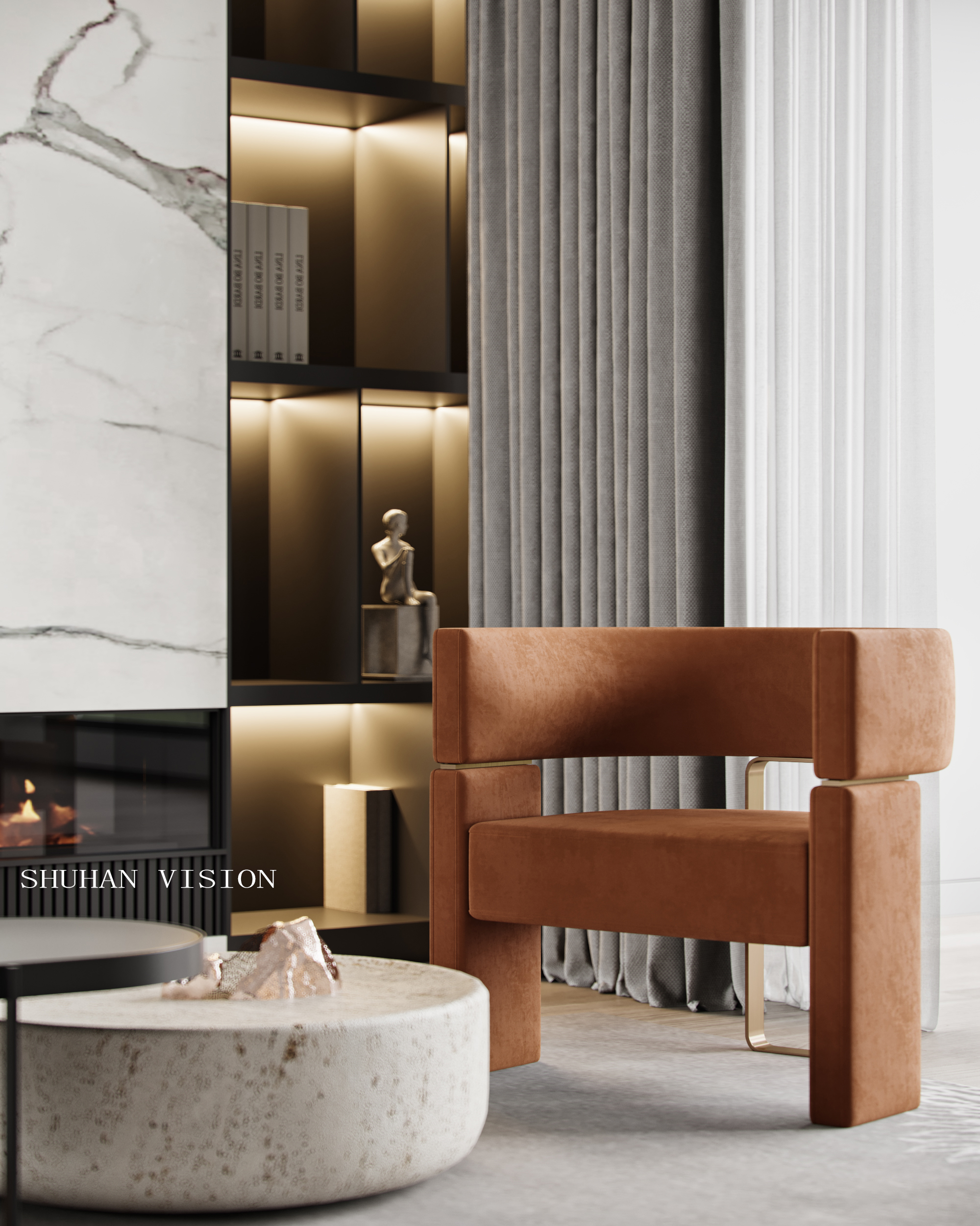 兰亭御园 | 现代风格-11