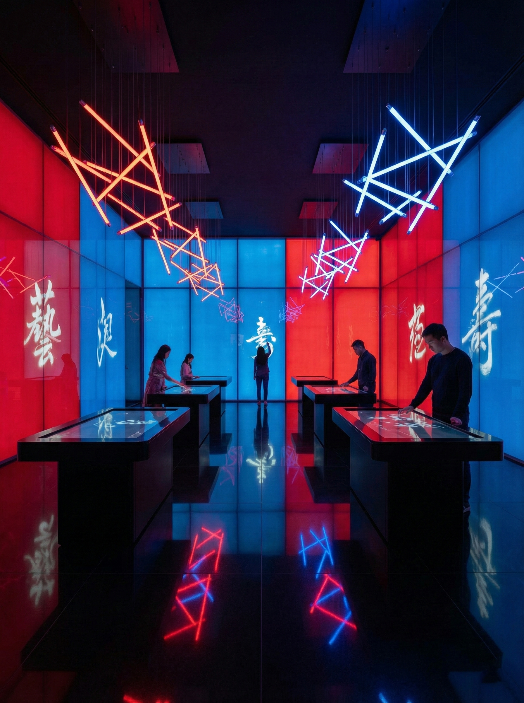 朱韵青梦【时空映相:朱青虚境】展厅设计-28