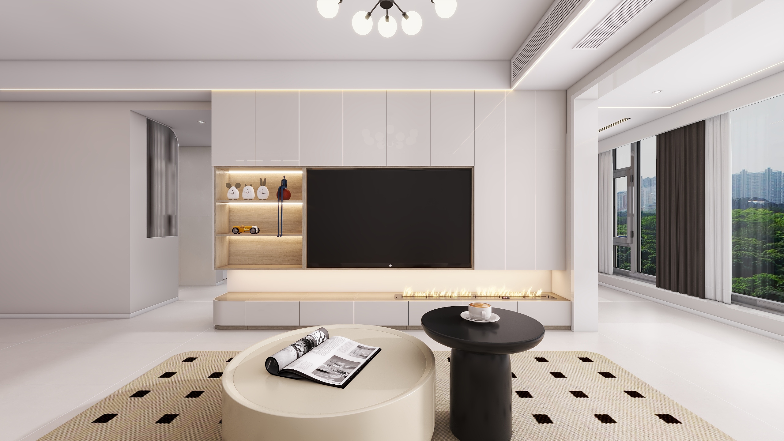 湖南张家界博泰状元府（118平方现代简约三居室）-5