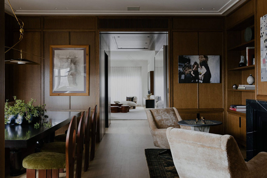 纽约时尚公寓 | 黑色卧室的独特魅力-8