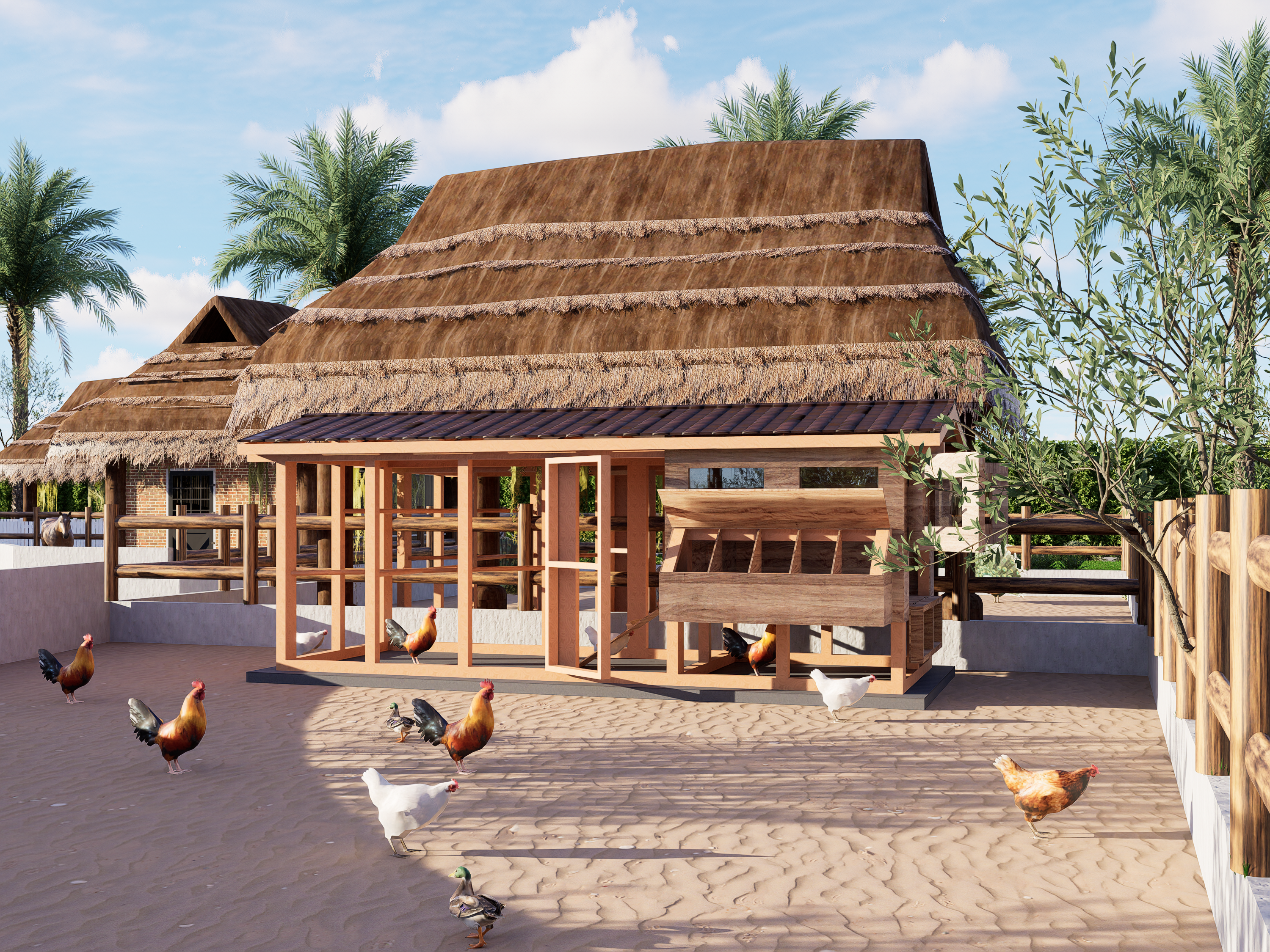 农场景观设计丨阿联酋阿布扎比丨Nancy Ashour-12