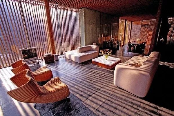 长城脚下竹屋,隈研吾的自然禅意设计-12