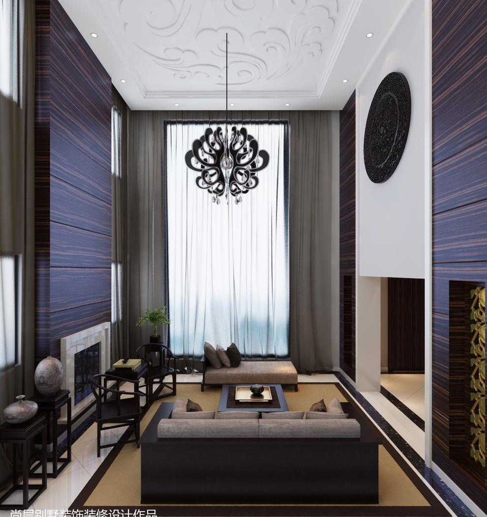 温哥华森林新中式独栋别墅设计-2