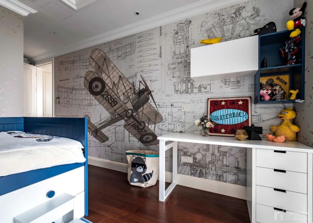 90后潮玩者的家丨中国杭州丨尚层别墅装饰-43