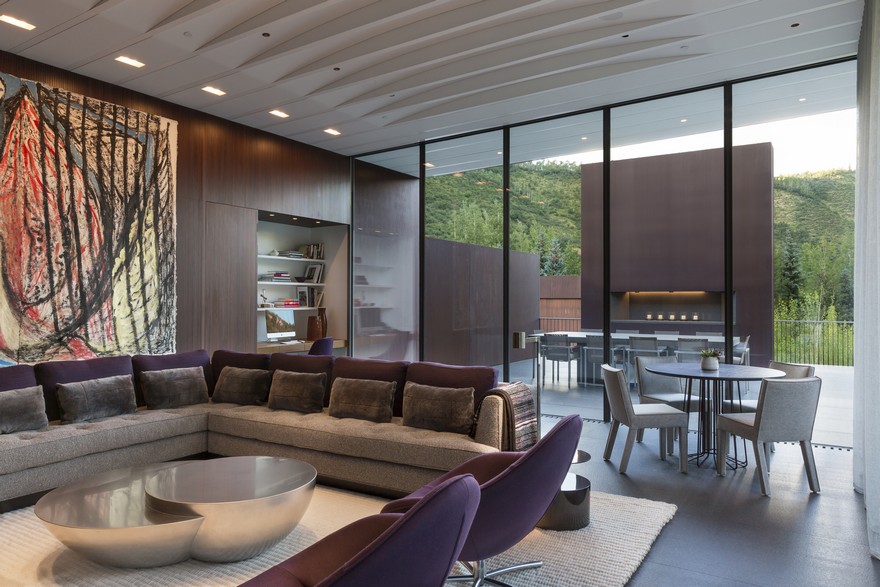 Steel House Perched on the Edge of a Beautiful Canyon in Colorado-21