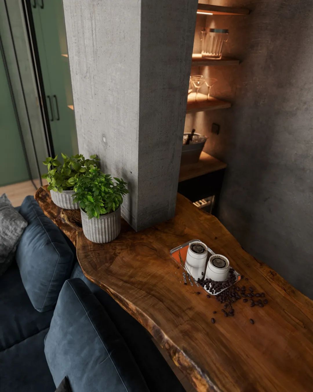 简约水泥灰,质朴的高级感-20