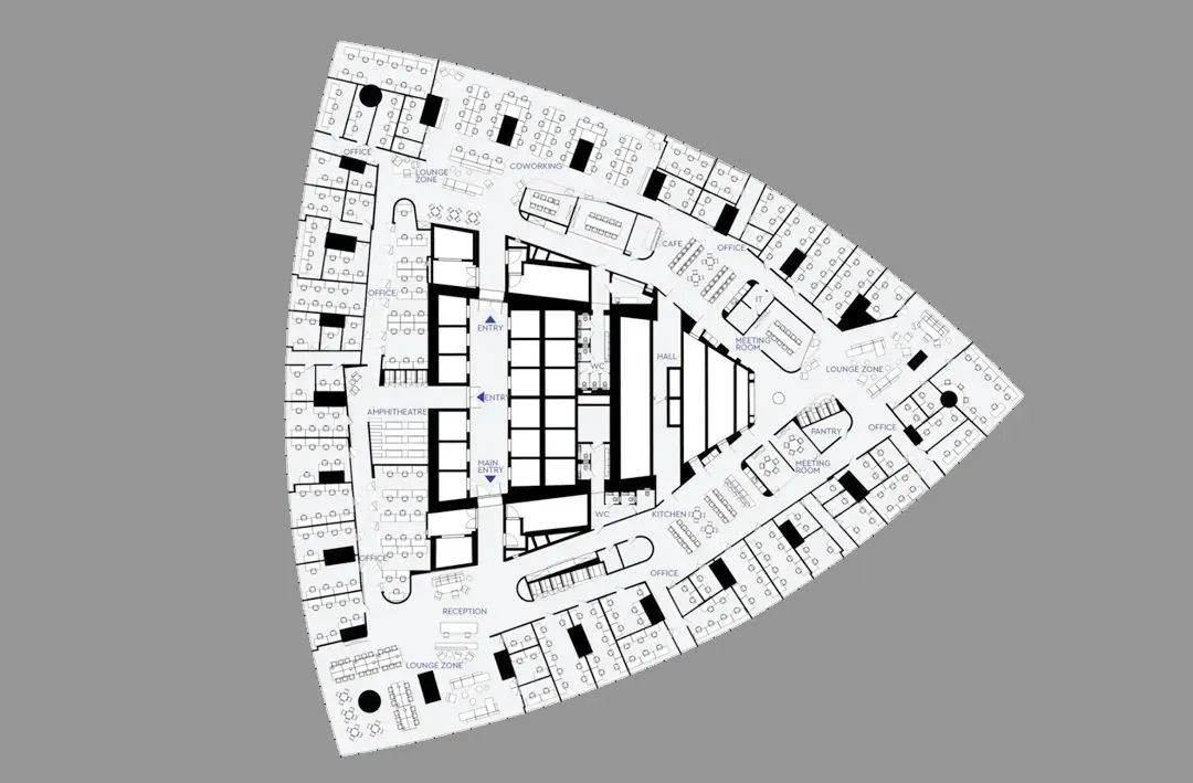 现代办公空间设计案例-92