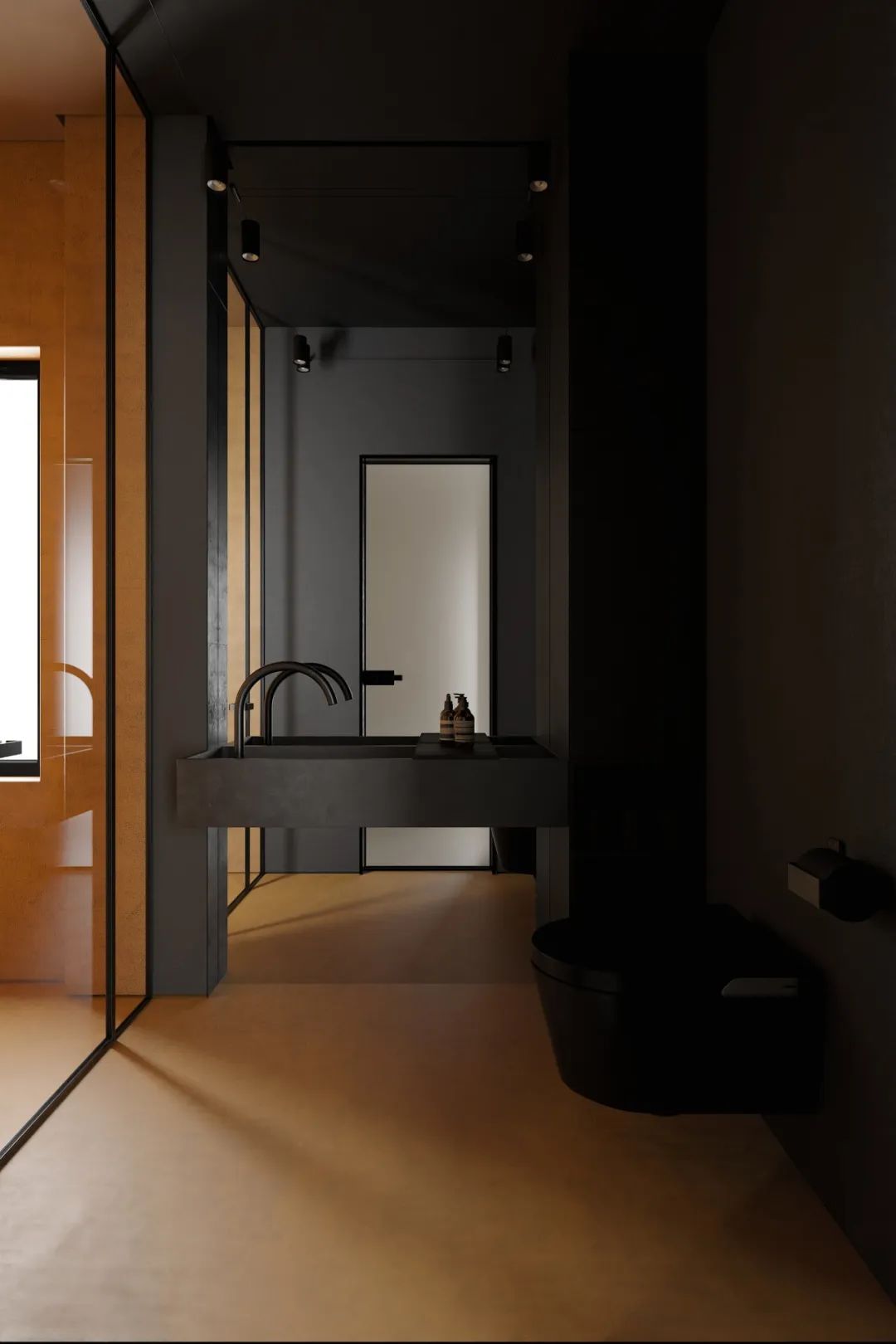高级黑,极简空间的艺术魅力丨Igor Sirotov-38