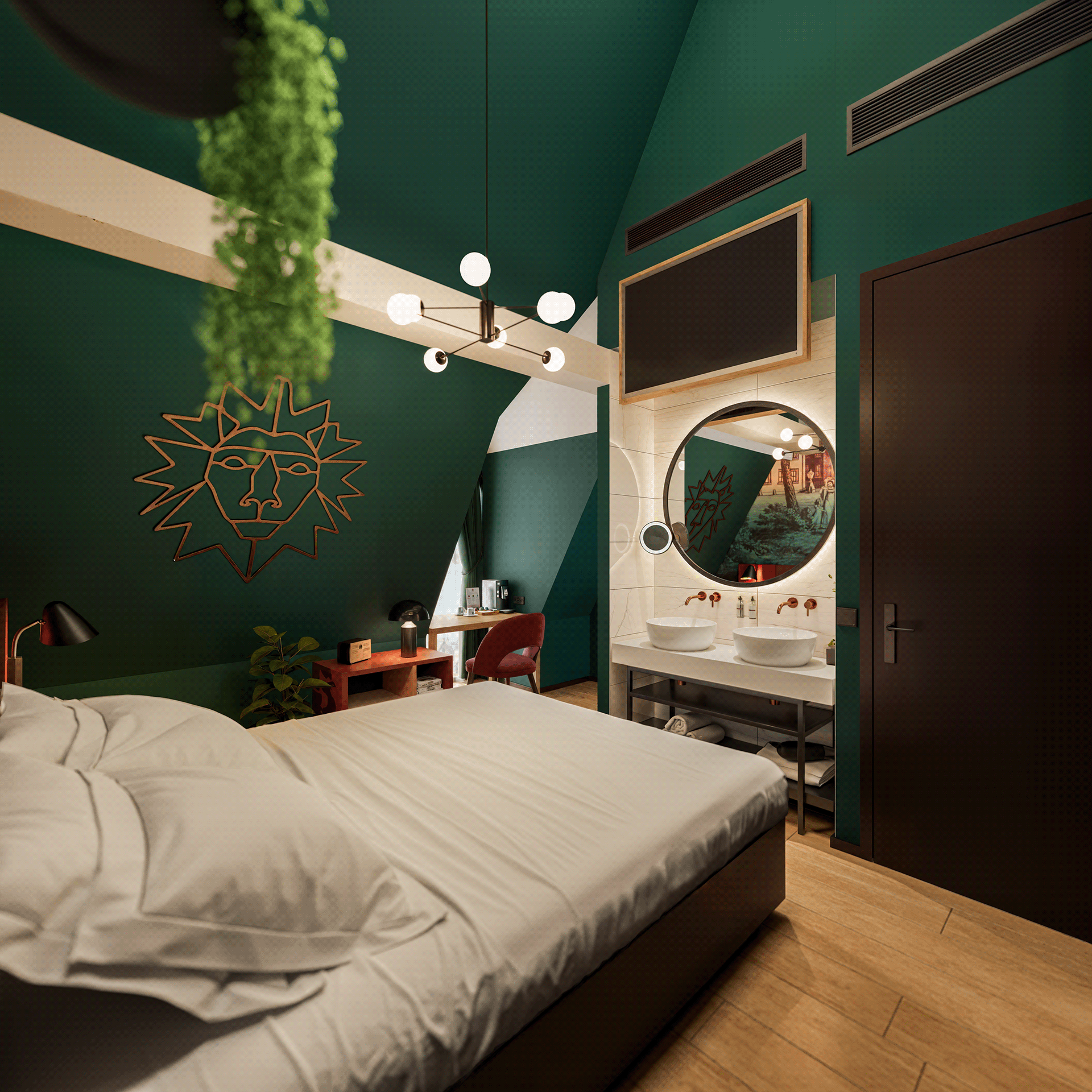 阿尔德酒店 - 客房丨荷兰海牙丨Split Level Studio-20