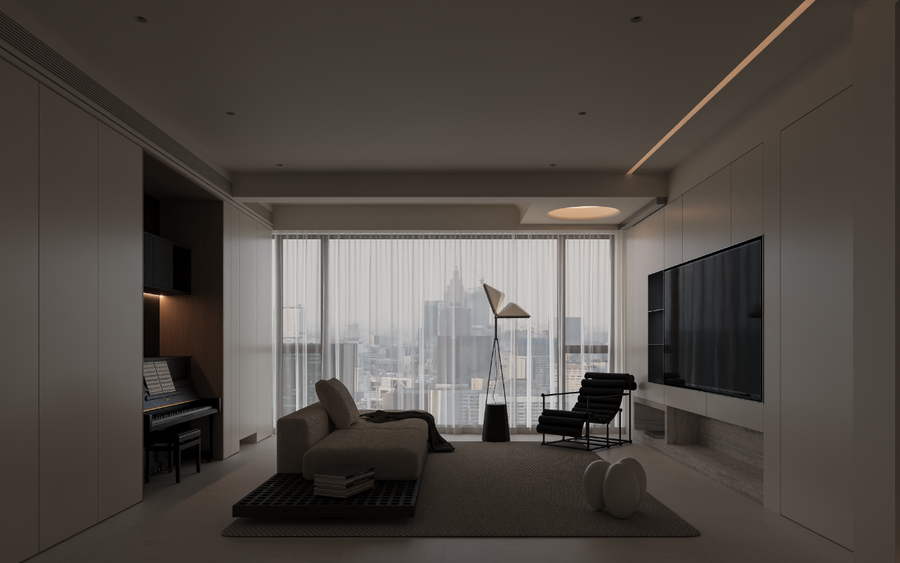 Crema 纯净 · 治愈丨H J SPACE DESING(逅界空间设计)-59