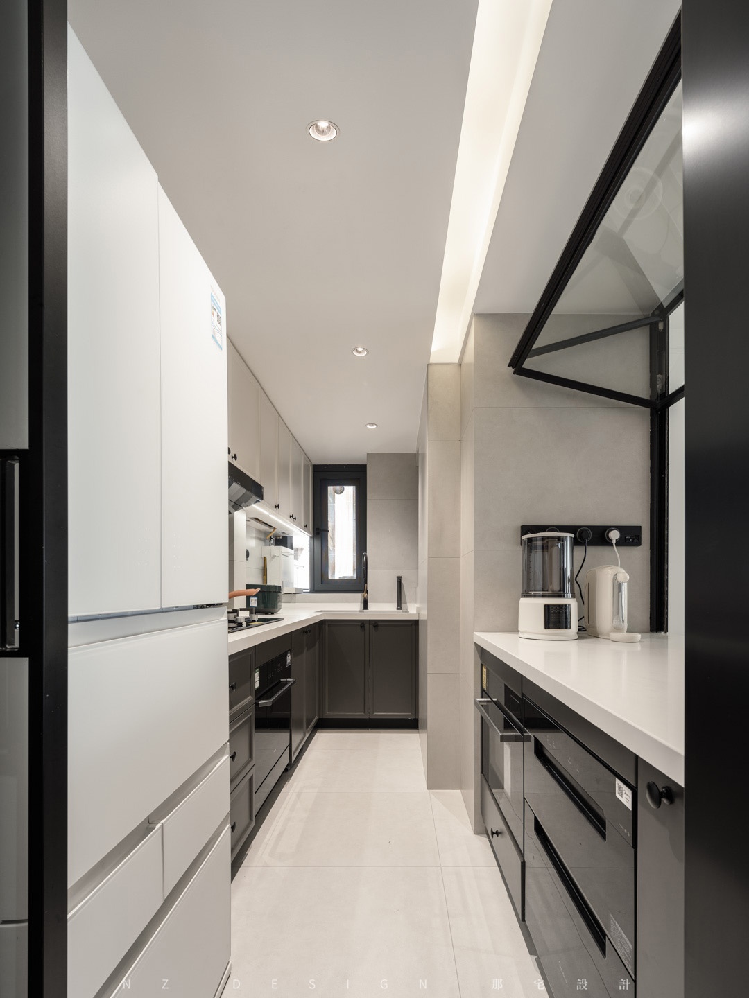 90后两人一猫的惬意法式奶油风丨中国深圳丨那宅设计事务所-59