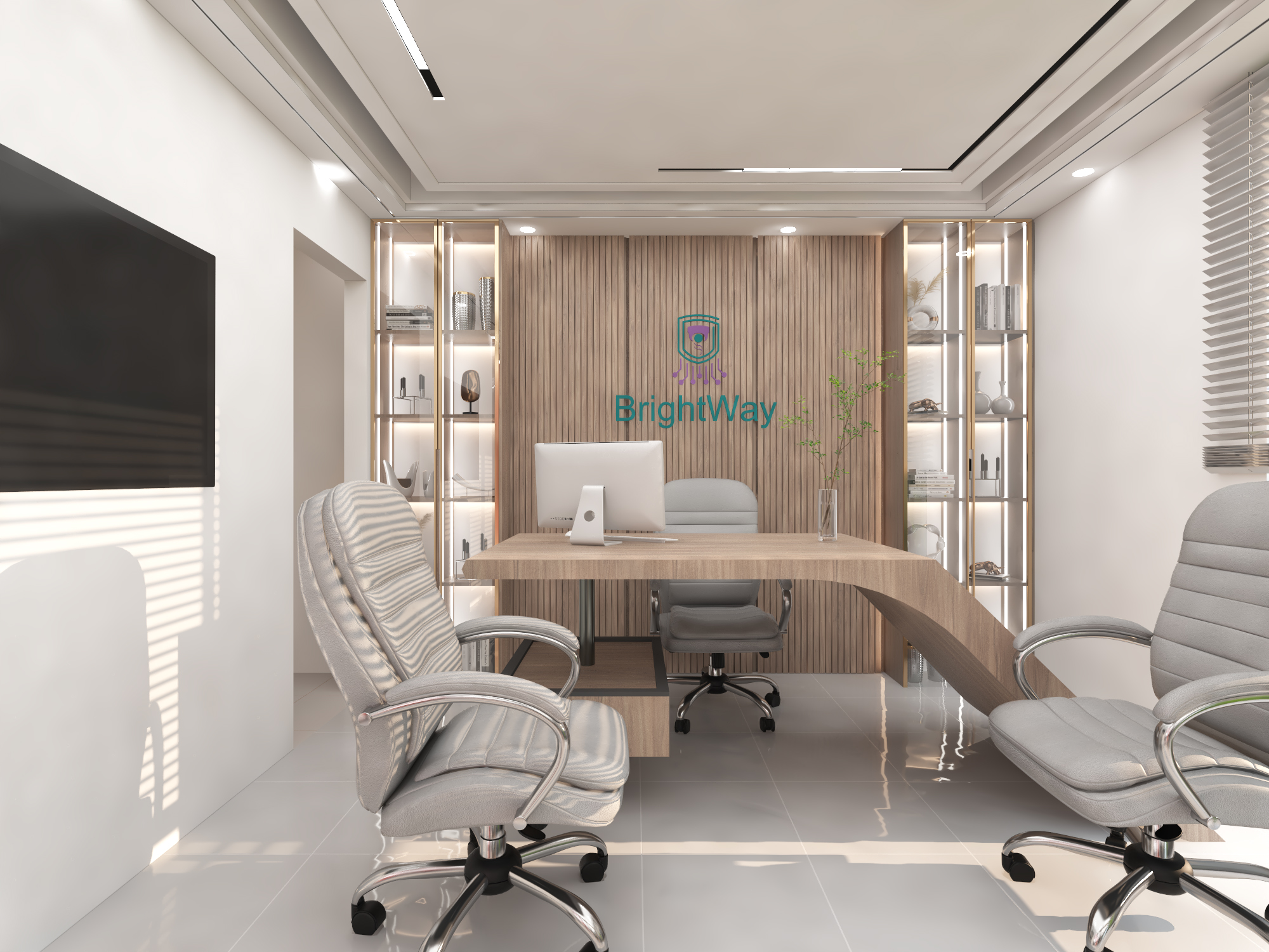 تصميم معرض كاميرات مراقبة واجهزة الكترونية ف السعودية-13