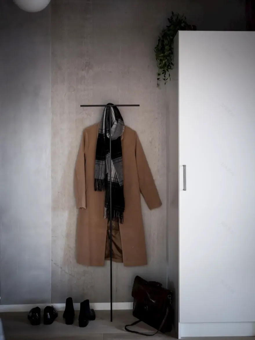 38 平米瑞典工业风迷你阁楼 | 黑暗设计之美-17