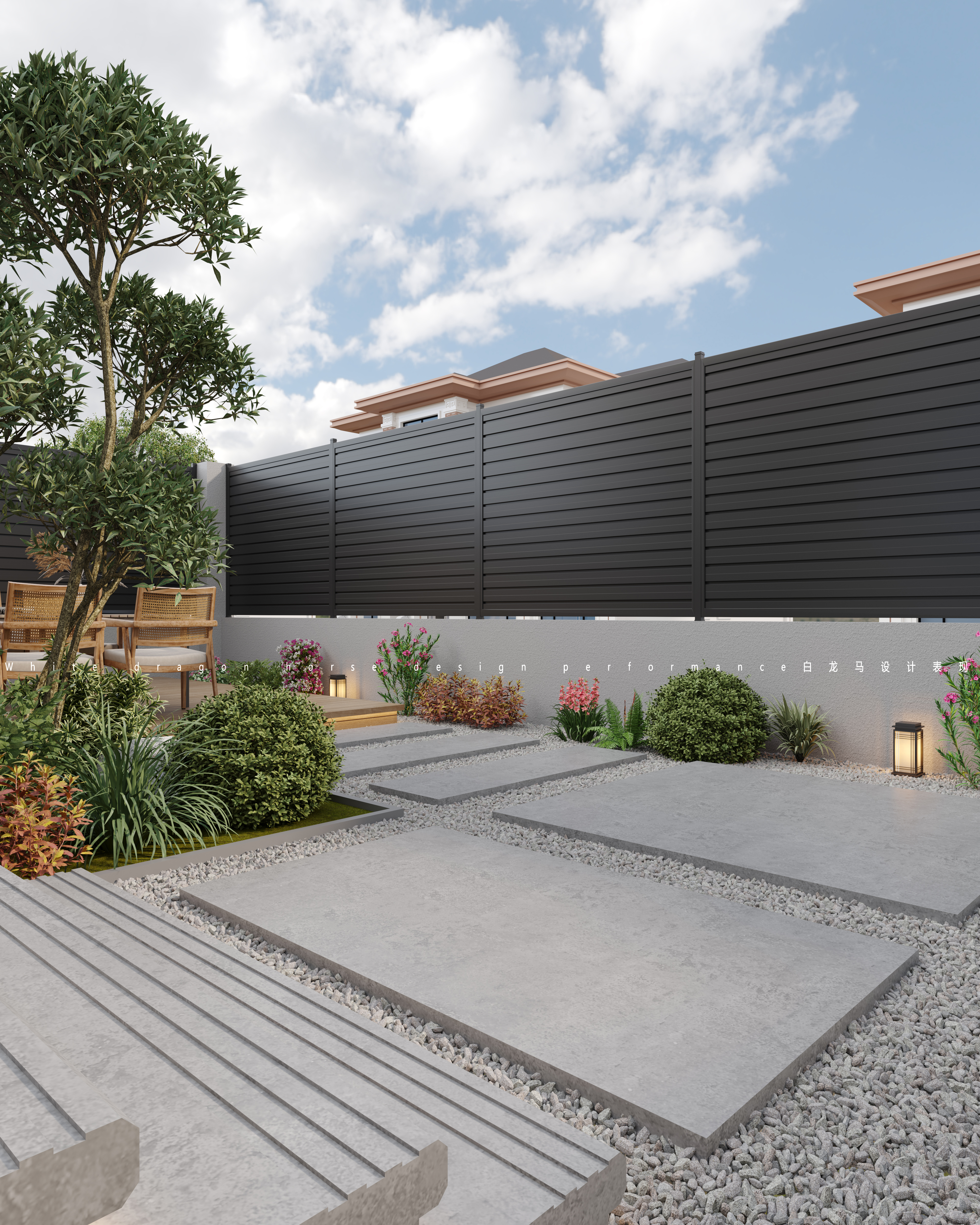 院子 室外——效果图-3