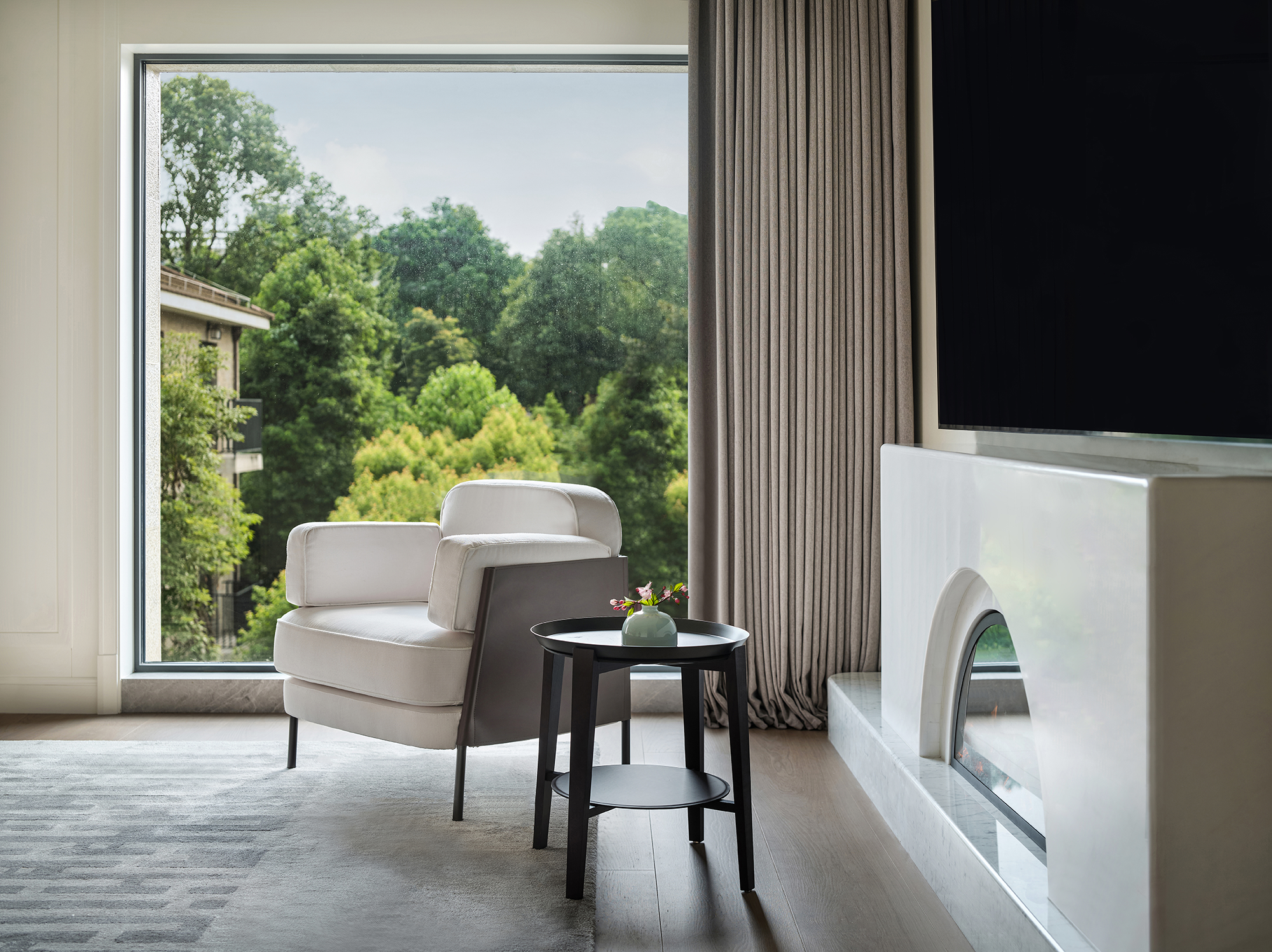 四川成都·锦官新城1000㎡ 森系自然住宅设计丨中国成都丨STUDIO.Y室内设计事务所-136