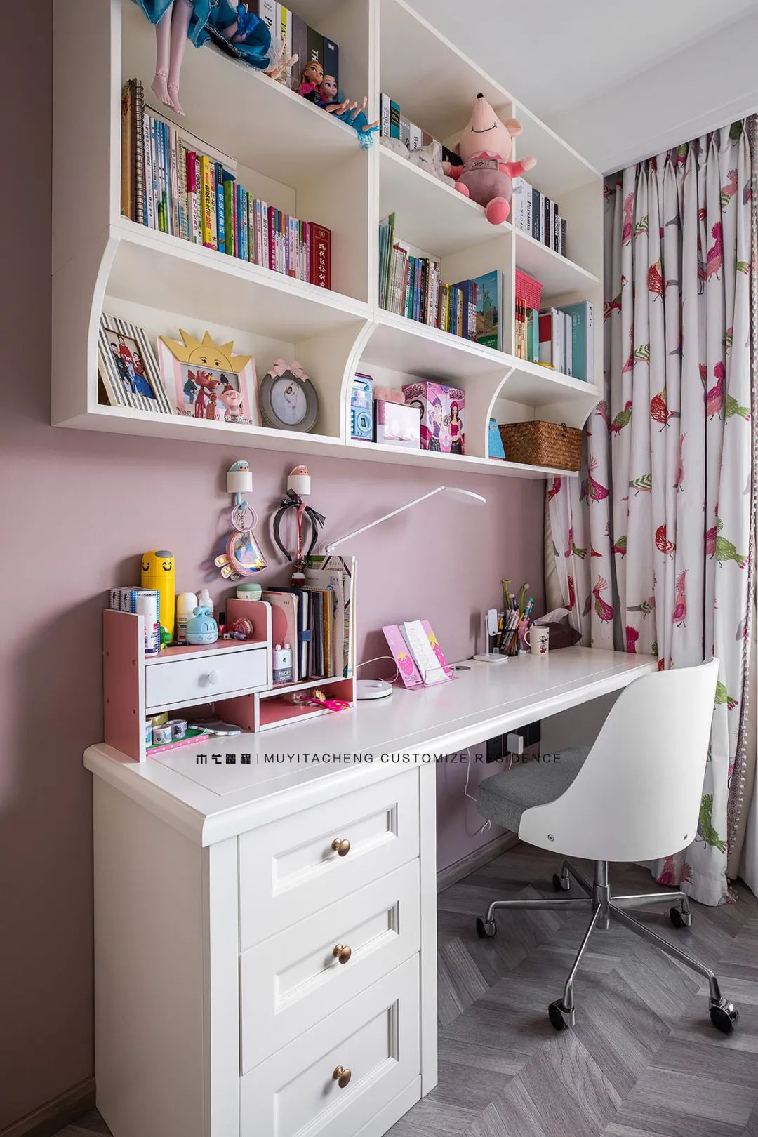 重庆北碚区 130㎡舒适跃层丨中国重庆丨木艺踏程全屋定制-56