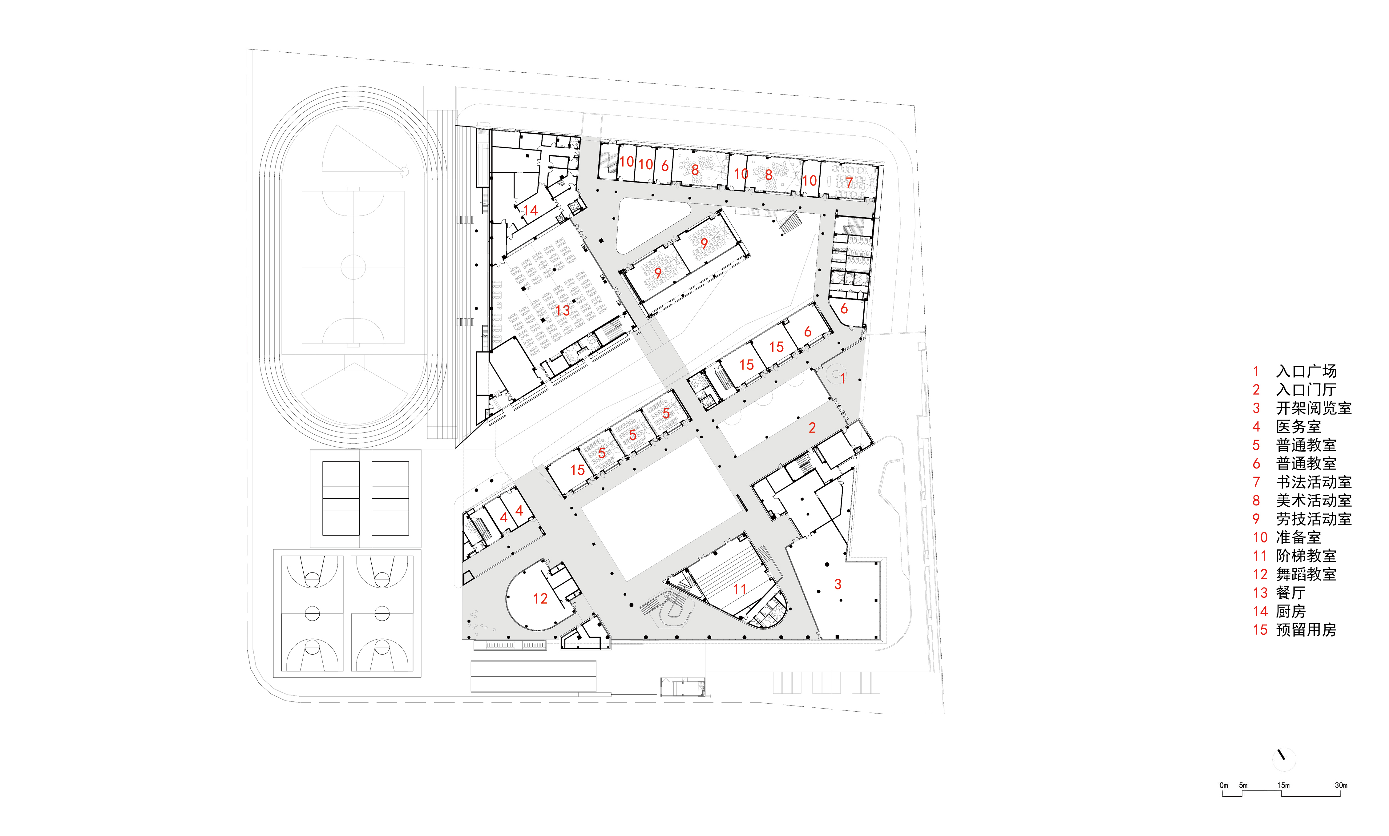 为校园“留白”：金陵中学附属中小学 / 九城都市-40