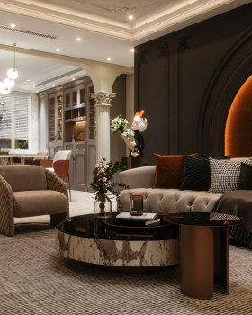 Apartment Home Living & Dinning & Bathroom
