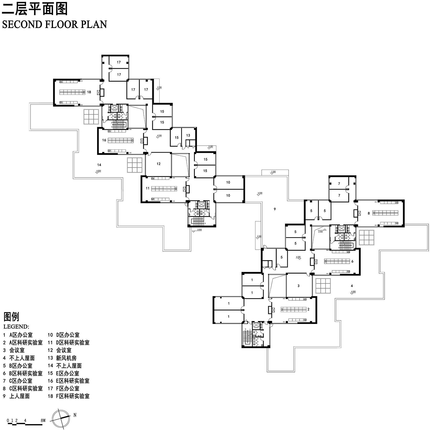 南阳世界月季大观园科研办公楼丨中国南阳丨北林风景建筑研究中心-61