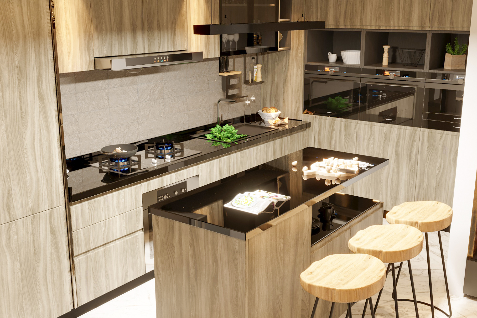 3D Interior Apartment Modern 2022-10