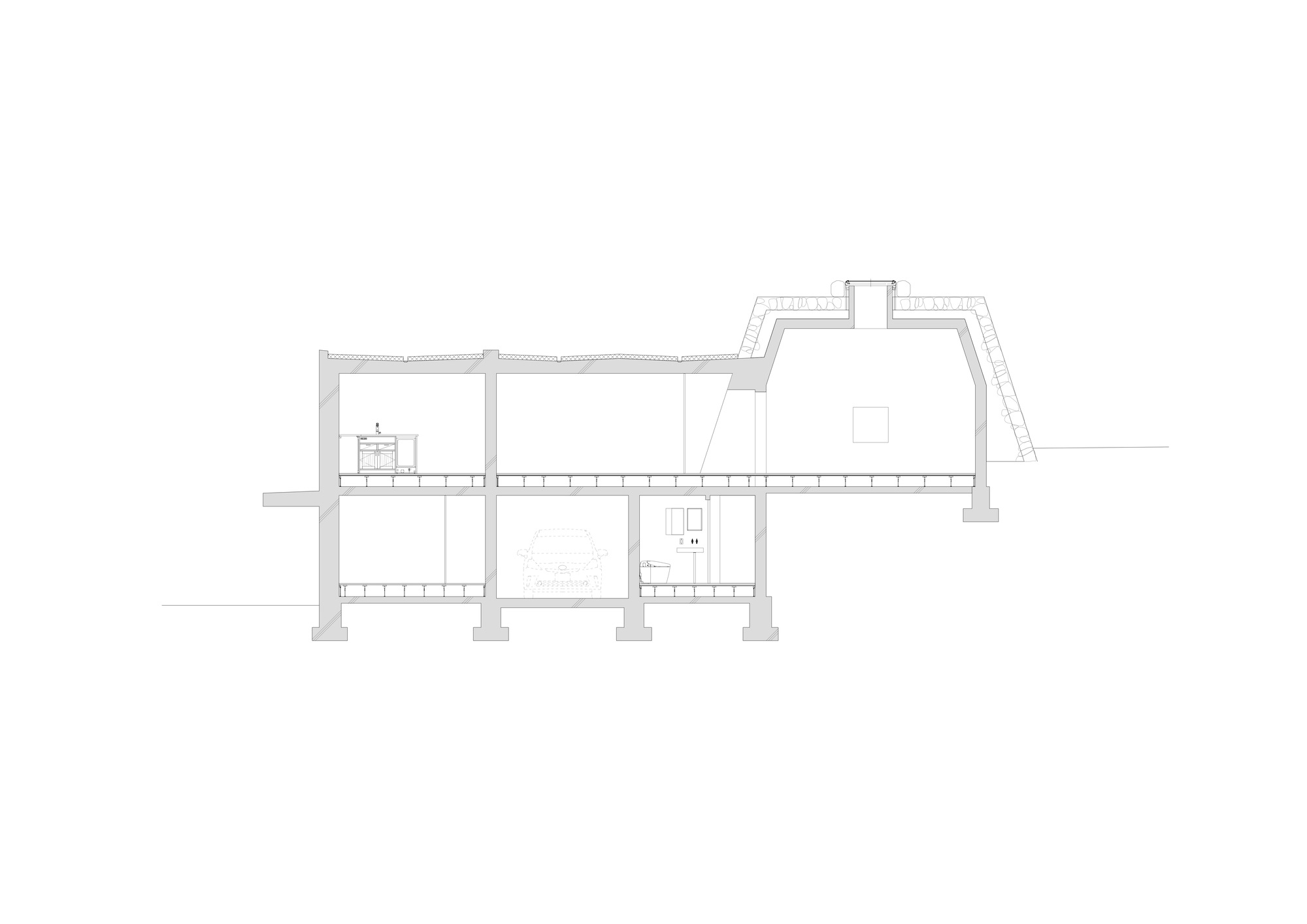 高岭町之家丨日本丨Tomoaki Uno Architects-43
