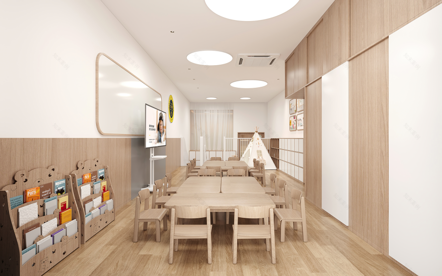 恰好教育恒茂园店&若比邻店丨中国宁波丨魔戏空间设计-83