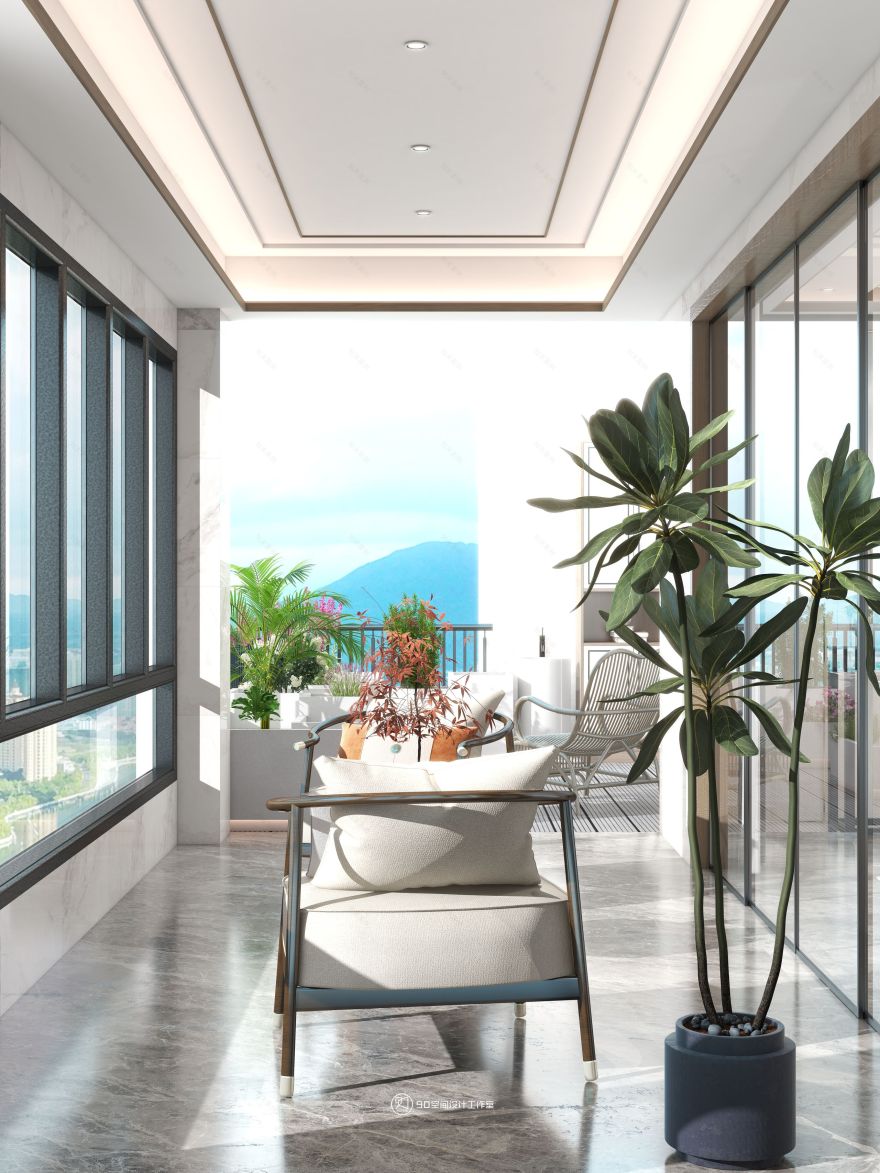 西楼别序新中式风格丨90 空间设计-52