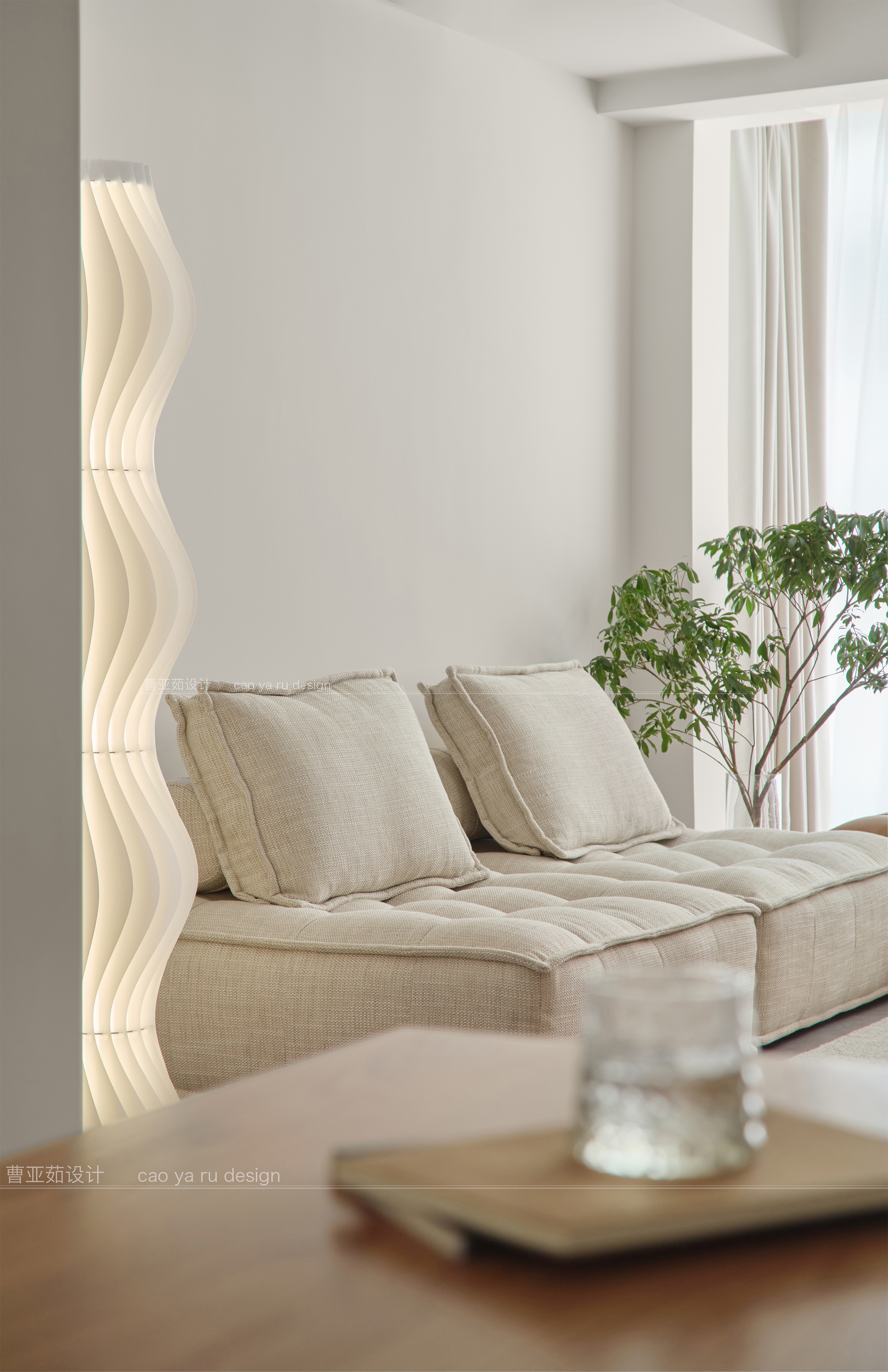 屿山行实景 · 原木极简风婚房设计-0