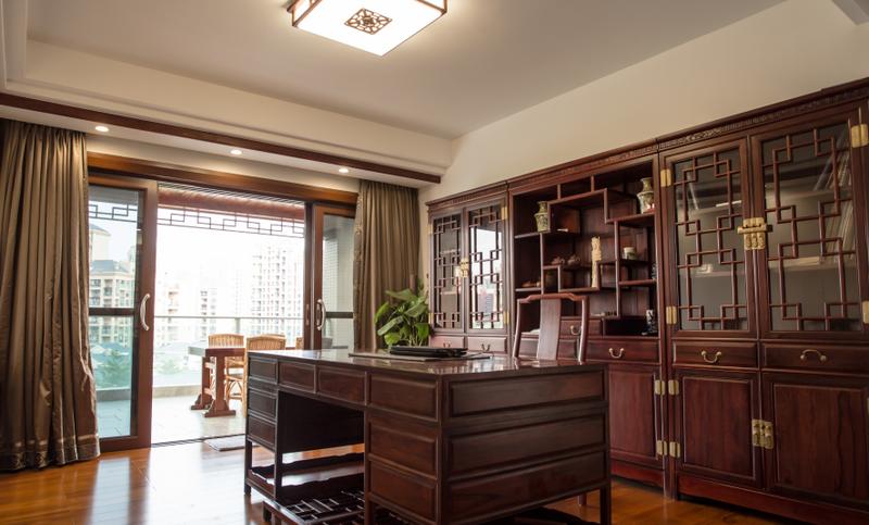 "刚柔并济，传统与现代交融的中式家居设计"-17