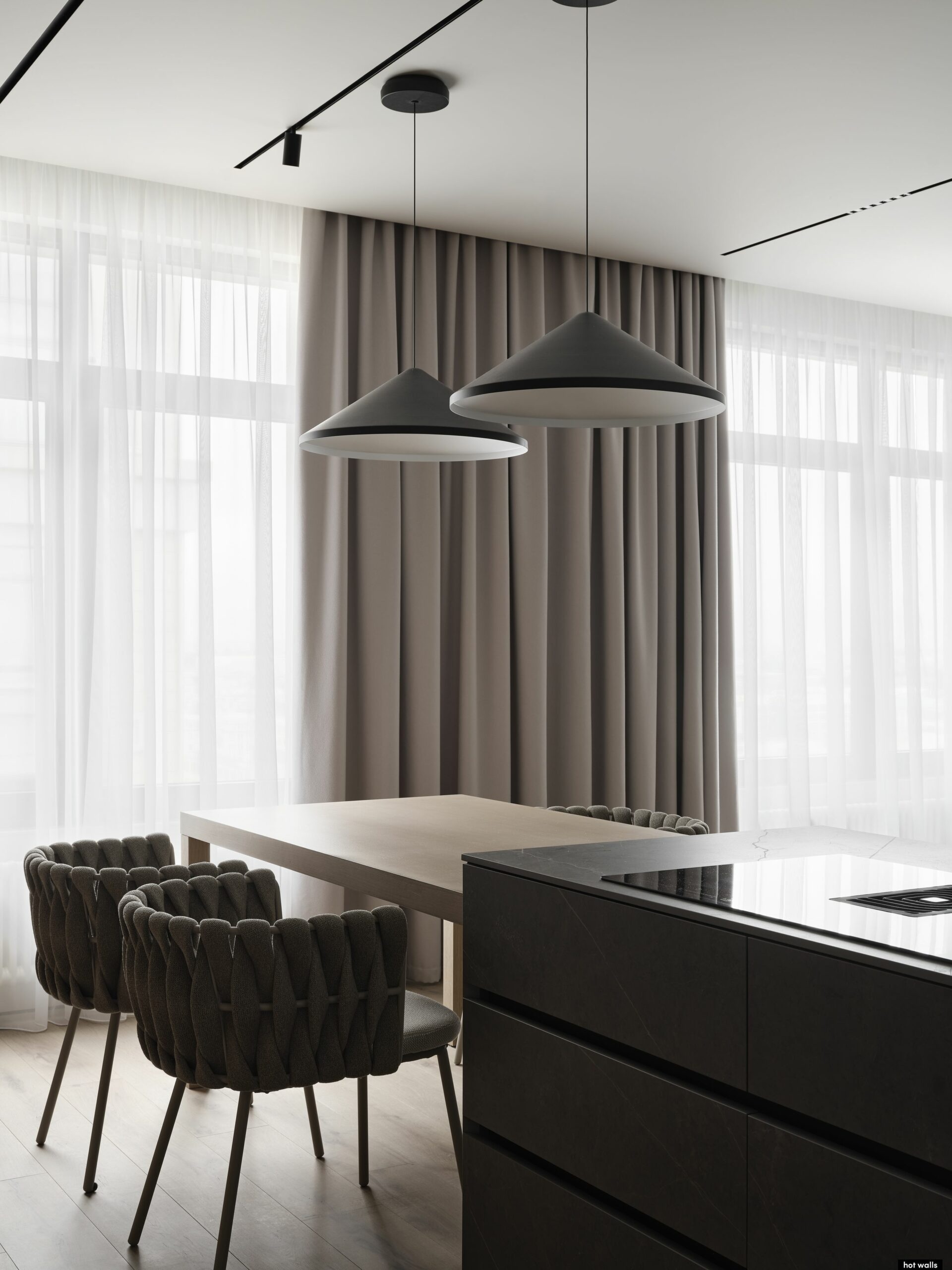 100平米大地色系公寓 | hotwalls作品-12