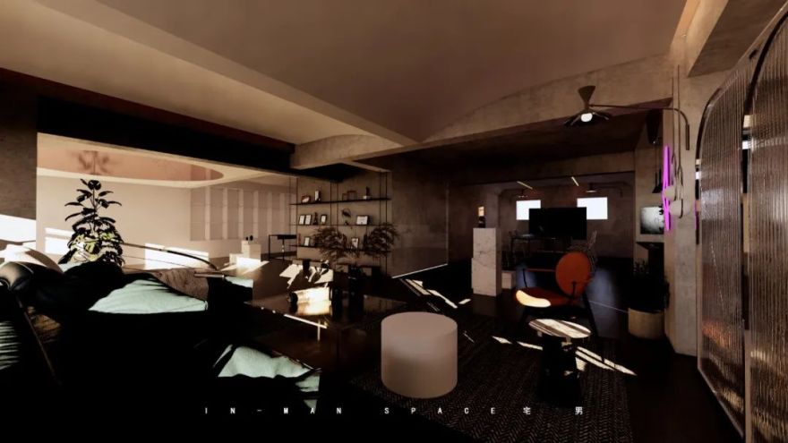 内江宅男办公室 | 现代演绎,极简共融-44