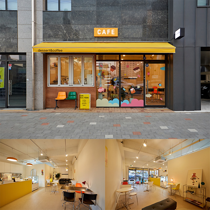 首尔潮流彩色点心的温馨小店-1