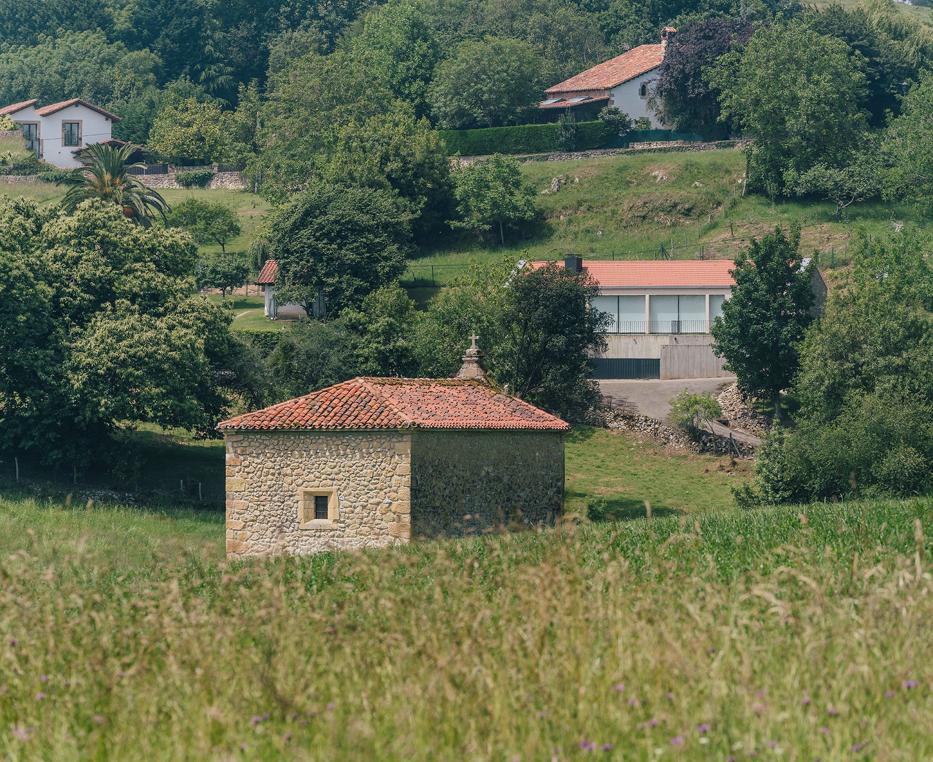 融合传统与当代的西班牙乡村别墅设计-43