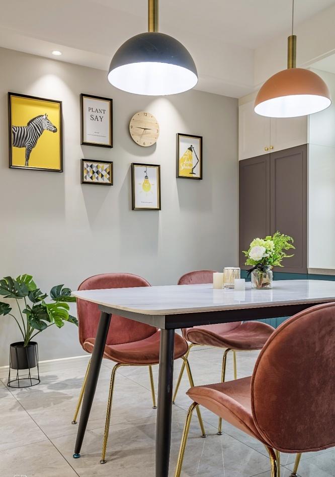 平层丨云端点墨设计丨 - 悦然奇城（实景）-16