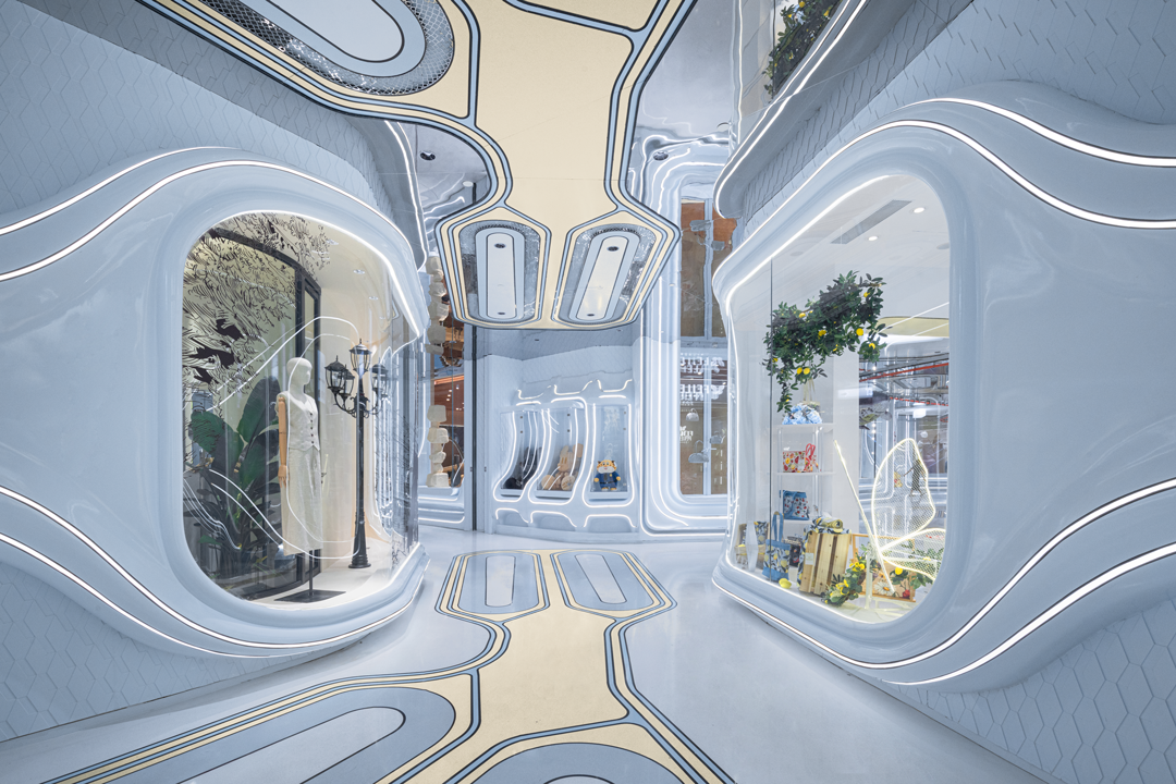 德基广场二期四层艺术商业市集丨中国南京丨唯想国际X+Living-2