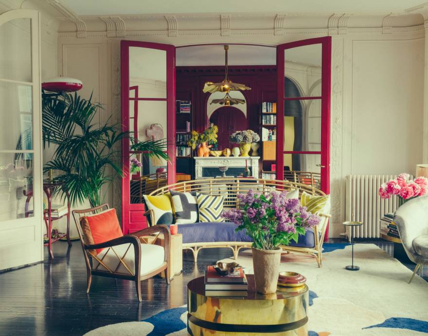 巴黎复古公寓 | 混搭设计的魅力-5