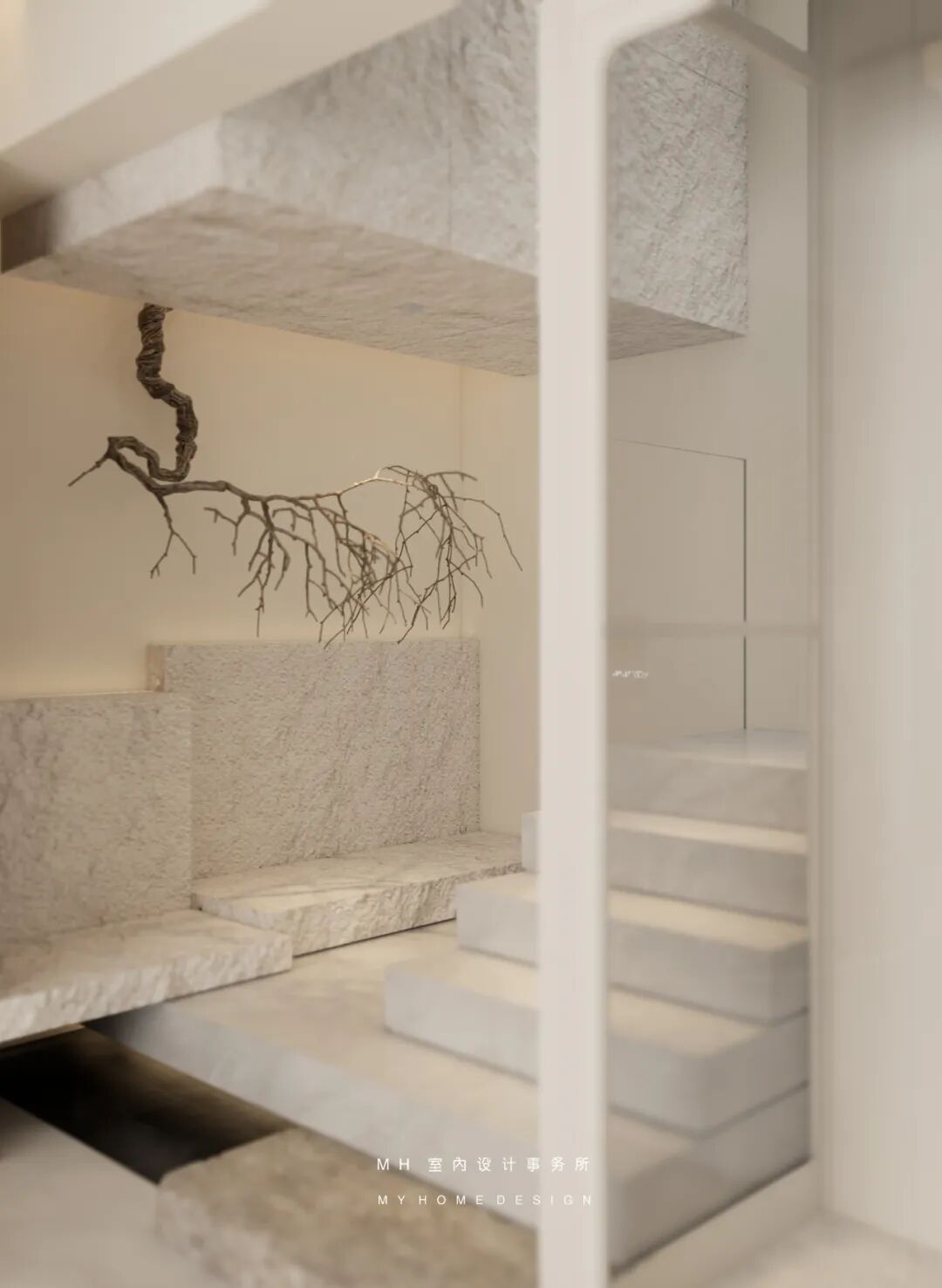 【首发】MH设计新作：自由·归属▏当代豪宅的极简艺术，让生活更有腔调-172