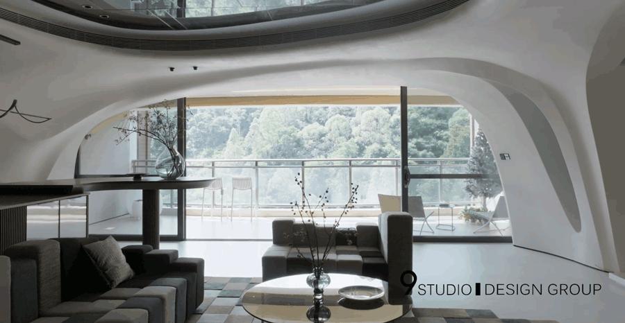 9SDG李东灿 · 广州480㎡当代豪宅,洞穴式居所,《空间协奏曲》丨中国广州-22