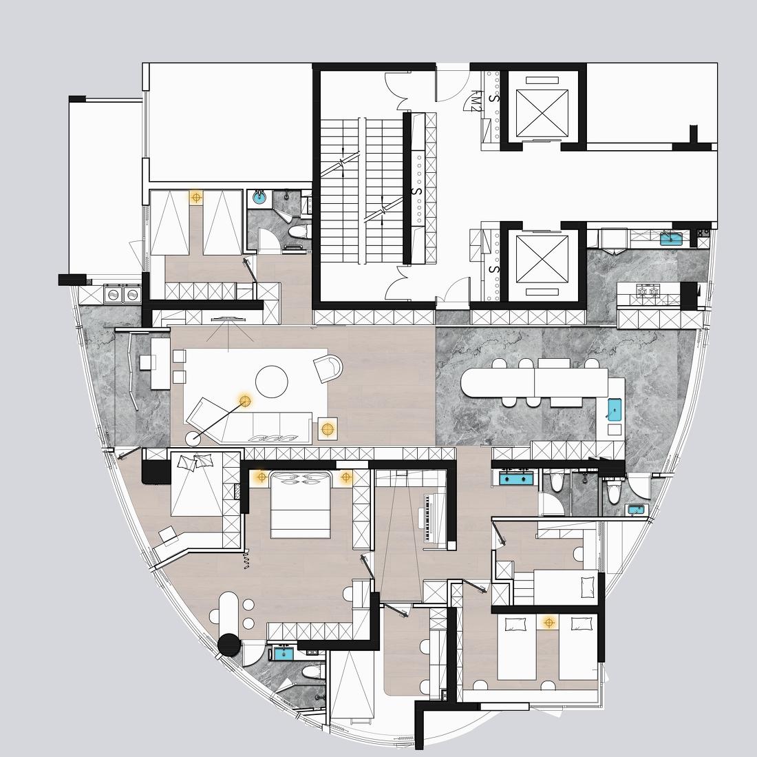 中信红树湾休闲家居空间设计-5