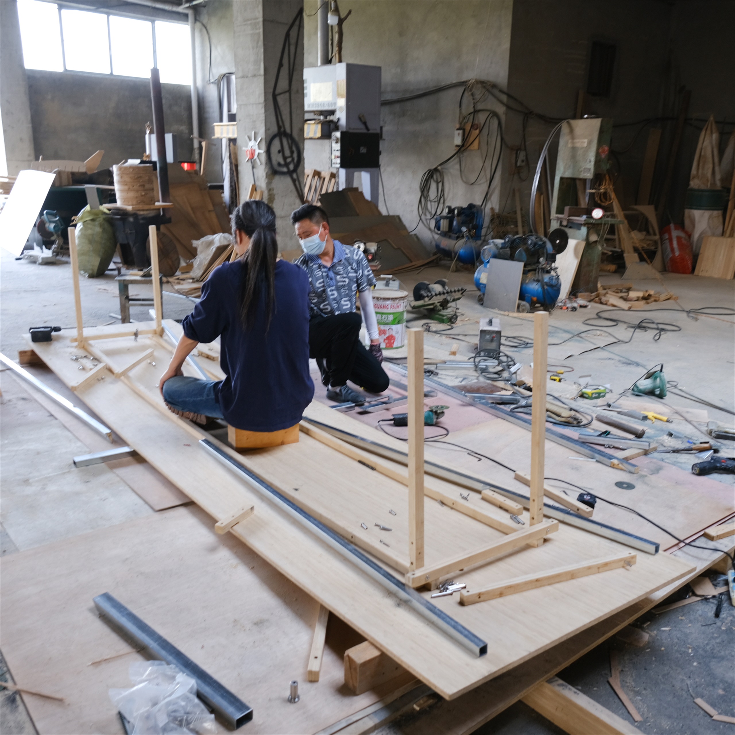 轻竹建造:无漪桌&无意椅丨无意义建筑-23