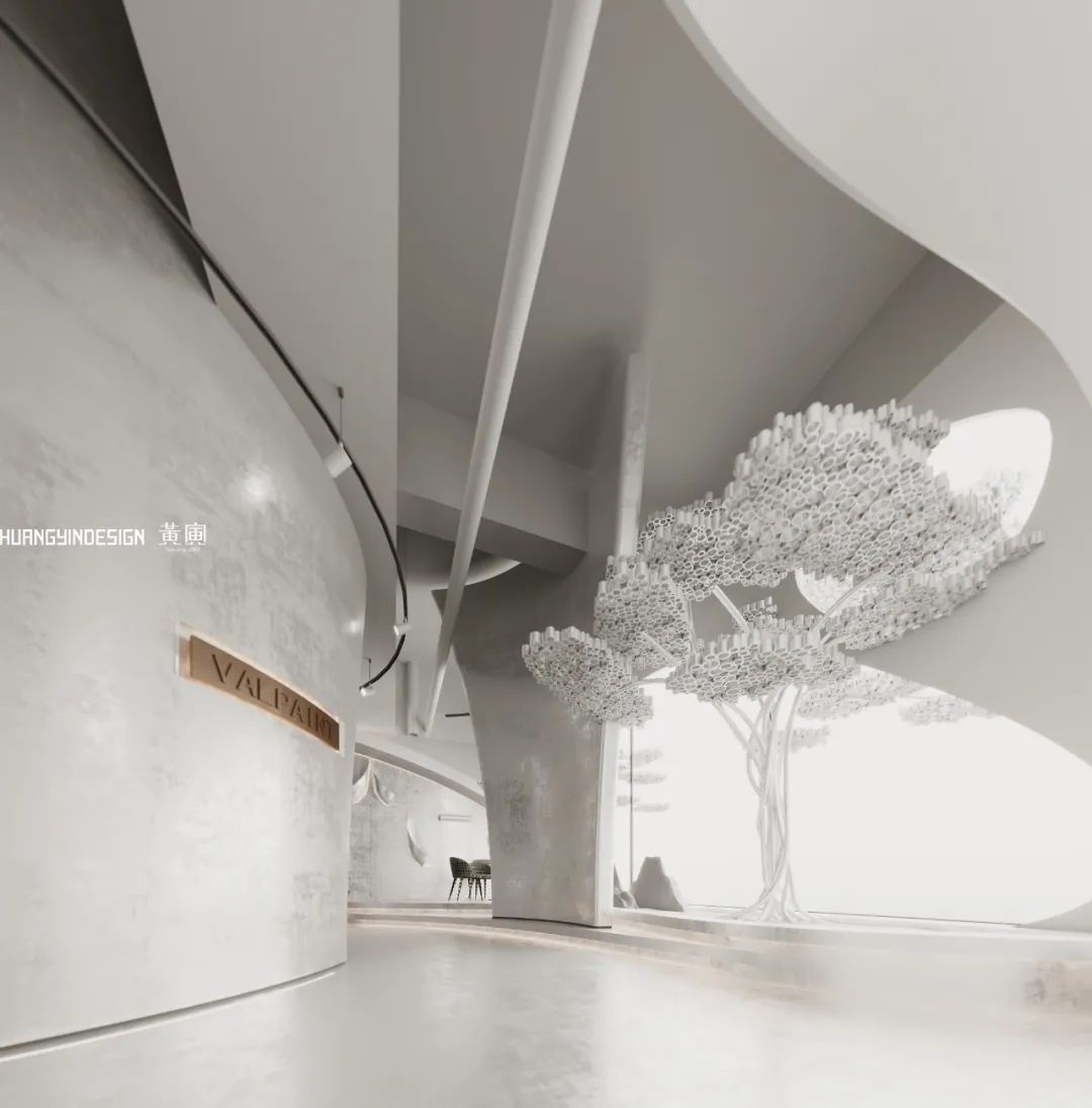 壹等艺国际涂料银泰展厅丨中国台州丨黄寅设计事务所-18