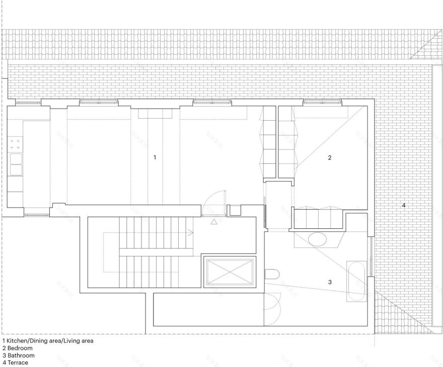 米兰70平单身公寓改造成家庭住宅丨意大利米兰丨米兰Binocle工作室Lorenzo Bini-11