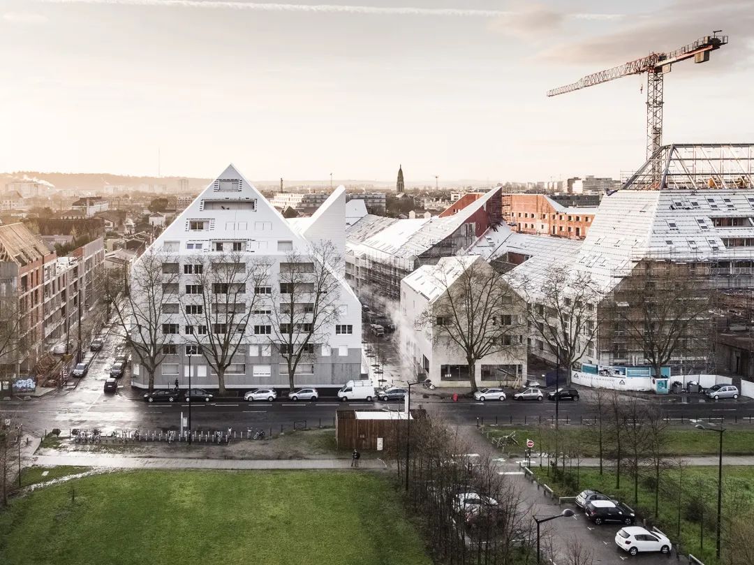 波尔多 Riveo Lot B 住宅丨MVRDV,JA Joubert Architecture-5