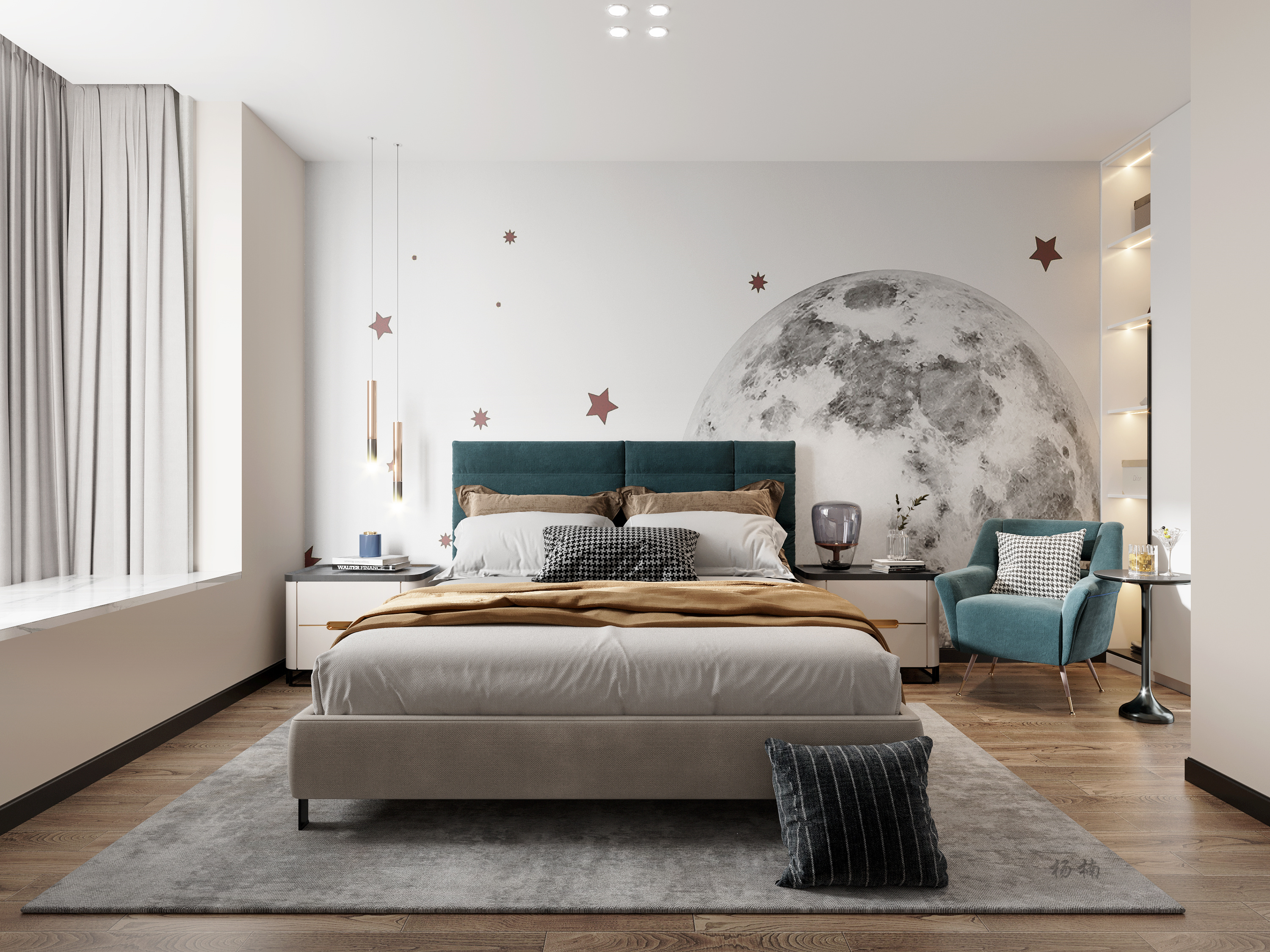 现代简约别墅设计-12