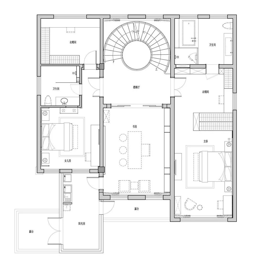 450㎡现代私宅,打造纯粹生活格调-38